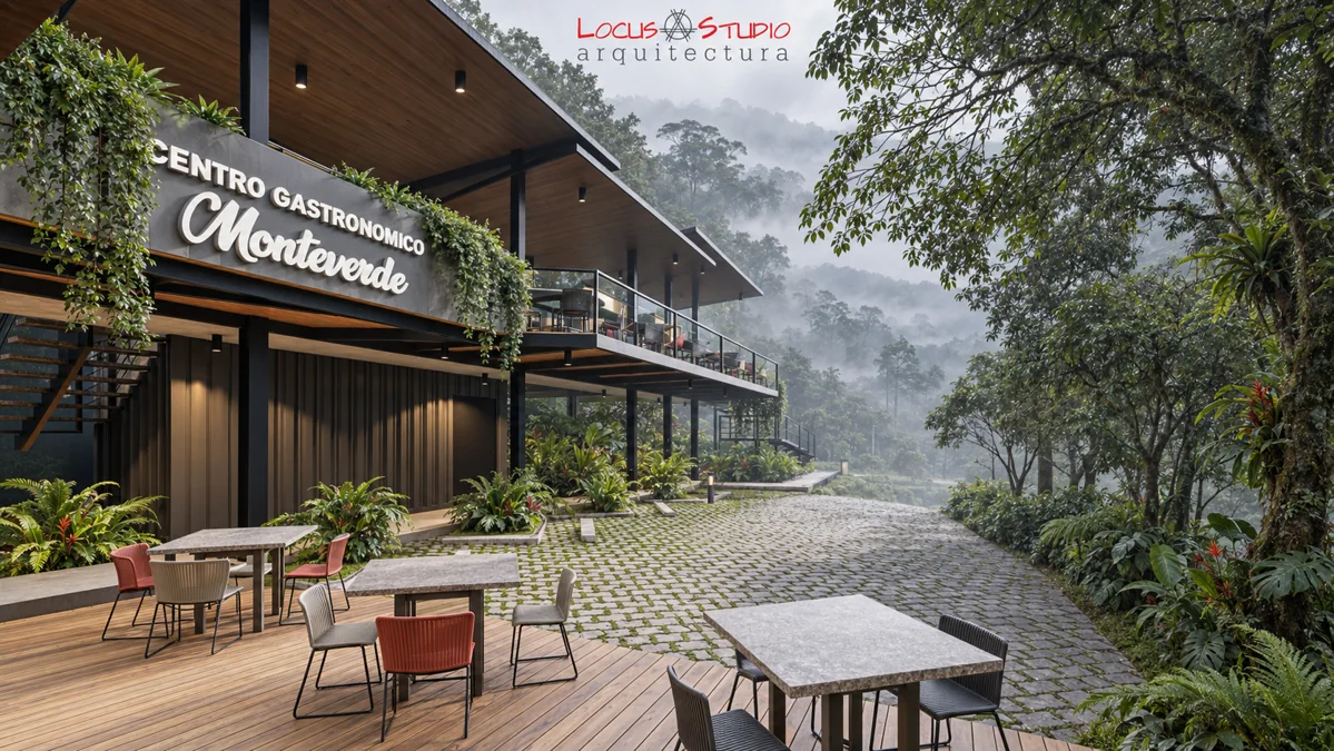 Centro Gastronómico Monteverde · Dining terrace